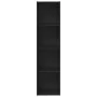 Gabinete de Libros/Gabinete de TV Roble Negro 36x30x143 cm by , Shelves and shelves - Ref: Foro24-862409, Price: 70,48 €, Dis...