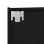 Gabinete de Libros/Gabinete de TV Roble Negro 36x30x143 cm by , Shelves and shelves - Ref: Foro24-862409, Price: 70,48 €, Dis...