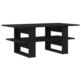 Comprar Mesa de café Negro Roble 102x55x42 cm