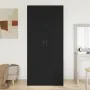 Armario Negro Roble 90x52x200 cm Madera peinada von , Kleiderschränke - Ref: Foro24-862436, Preis: 216,05 €, Rabatt: -5%%
