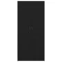 Armario Negro Roble 90x52x200 cm Madera peinada von , Kleiderschränke - Ref: Foro24-862436, Preis: 216,05 €, Rabatt: -5%%