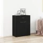 Buffet Negro Roble 60x30x75 cm Madera | Foro24.es | Tu tienda online para hogar, jardín y más Foro24.es