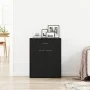 Buffet Negro Roble 60x30x75 cm Madera | Foro24.es | Tu tienda online para hogar, jardín y más Foro24.es