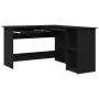 Escritorio Negro Roble 120x140x75 cm de Madera von , Schreibtische - Ref: Foro24-862450, Preis: 138,35 €, Rabatt: -5%%