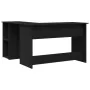 Escritorio Negro Roble 120x140x75 cm de Madera von , Schreibtische - Ref: Foro24-862450, Preis: 138,35 €, Rabatt: -5%%