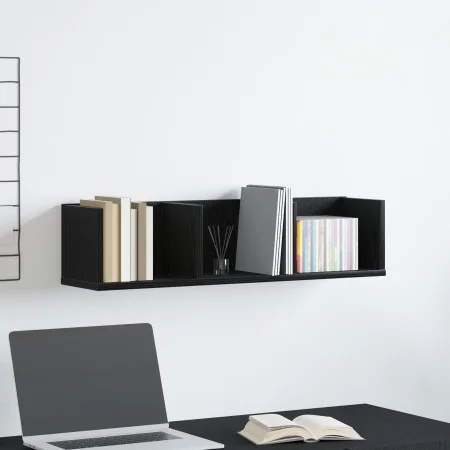 Estantería de CD Nogal Negro 75x18x18 cm de madera von , Regale und Regale - Ref: Foro24-862461, Preis: 28,07 €, Rabatt: -5%%