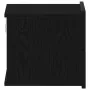 Mesas de Noche 2 pcs Negro Roble 40x30x30 cm Madera Elaborada | Foro24.es | Tu tienda online para hogar, jardín y más Foro24.es