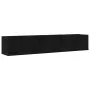 Estante de pared CD Negro Roble 100x18x18 cm Madera elaborada von , Regale und Regale - Ref: Foro24-862462, Preis: 35,55 €, R...