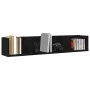 Estante de pared CD Negro Roble 100x18x18 cm Madera elaborada von , Regale und Regale - Ref: Foro24-862462, Preis: 35,55 €, R...