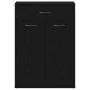 Armario para zapatos Negro Roble 60x35x84 cm Madera de ingeniería by , Shoe racks and shoe organizers - Ref: Foro24-862463, P...