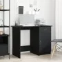Escritorio Negro Roble 100x50x76 cm Madera de calidad | Foro24.es | Tu tienda online para hogar, jardín y más Foro24.es