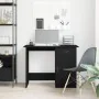 Escritorio Negro Roble 100x50x76 cm Madera de calidad | Foro24.es | Tu tienda online para hogar, jardín y más Foro24.es