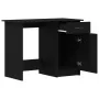Escritorio Negro Roble 100x50x76 cm Madera de calidad | Foro24.es | Tu tienda online para hogar, jardín y más Foro24.es