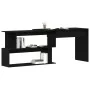Escritorio Negro Roble 200x50x76 cm Madera Elaborada von , Schreibtische - Ref: Foro24-862465, Preis: 132,25 €, Rabatt: -5%%