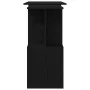 Escritorio Negro Roble 200x50x76 cm Madera Elaborada von , Schreibtische - Ref: Foro24-862465, Preis: 132,25 €, Rabatt: -5%%