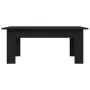 Mesa de café Negra de Roble de 100x60x42 cm von , Couchtisch - Ref: Foro24-862466, Preis: 56,83 €, Rabatt: -5%%