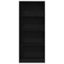 Estantería de roble negro - 60 x 24 x 143 cm - Hecha de madera elaborada | Foro24.es | Tu tienda online para hogar, jardín y más Foro24.es
