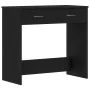 Escritorio Negro Roble 80x40x75 cm Madera Fabricada von , Schreibtische - Ref: Foro24-862480, Preis: 79,52 €, Rabatt: -5%%
