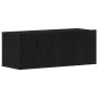 Soporte de TV de roble negro 80x30x30 cm hecho de madera aglomerada von , TV-Möbel - Ref: Foro24-862486, Preis: 48,57 €, Raba...