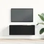 Soporte de TV de roble negro 80x30x30 cm hecho de madera aglomerada von , TV-Möbel - Ref: Foro24-862486, Preis: 48,57 €, Raba...