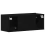 Soporte de TV de roble negro 80x30x30 cm hecho de madera aglomerada von , TV-Möbel - Ref: Foro24-862486, Preis: 48,57 €, Raba...