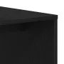 Mesa de Centro Negra y de Roble 100x48x40 cm de Madera de Ingeniería | Foro24.es | Tu tienda online para hogar, jardín y más Foro24.es