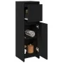 Armario de baño Negro Roble 30x30x95 cm Madera von , Badezimmermöbel - Ref: Foro24-862504, Preis: 65,23 €, Rabatt: -5%%