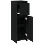 Armario de baño Negro Roble 30x30x95 cm Madera von , Badezimmermöbel - Ref: Foro24-862504, Preis: 65,23 €, Rabatt: -5%%
