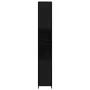 Armario de baño Negro Roble 30x30x183,5 cm Madera elaborada by , Bathroom furniture - Ref: Foro24-862505, Price: 90,79 €, Dis...