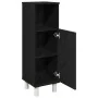 Armario de baño Negro Roble 30x30x95 cm Madera Elaborada de , Muebles de baño - Ref: Foro24-862512, Precio: 56,70 €, Descuent...