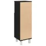 Armario de baño Negro Roble 30x30x95 cm Madera Elaborada de , Muebles de baño - Ref: Foro24-862512, Precio: 56,70 €, Descuent...