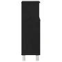 Armario de baño Negro Roble 30x30x95 cm Madera Elaborada de , Muebles de baño - Ref: Foro24-862512, Precio: 56,70 €, Descuent...