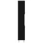 Gabinete de baño Negro Roble 30x30x179 cm Madera by , Bathroom furniture - Ref: Foro24-862513, Price: 84,06 €, Discount: -5%%