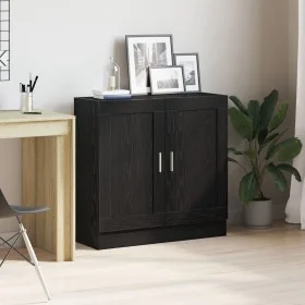 Estantería Negra Roble 82,5x30,5x80 cm Madera von , Bücherregale und Regale - Ref: Foro24-862515, Preis: 76,91 €, Rabatt: -5%%