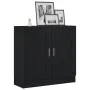 Estantería Negra Roble 82,5x30,5x80 cm Madera von , Bücherregale und Regale - Ref: Foro24-862515, Preis: 78,42 €, Rabatt: -5%%