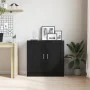 Estantería Negra Roble 82,5x30,5x80 cm Madera von , Bücherregale und Regale - Ref: Foro24-862515, Preis: 78,42 €, Rabatt: -5%%