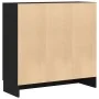 Biblioteca Negro Roble 82,5x30,5x80 cm Madera Compensada von , Bücherregale und Regale - Ref: Foro24-862518, Preis: 85,23 €, ...