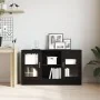 Mueble Auxiliar Roble Negro Madera de calidad y vidrio Mediano | Foro24.es | Tu tienda online para hogar, jardín y más Foro24.es