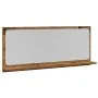 Espejo de baño de madera vintage 90x10,5x37 cm von , Badezimmerwaschtische - Ref: Foro24-862526, Preis: 47,32 €, Rabatt: -5%%