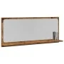 Espejo de baño de madera vintage 90x10,5x37 cm von , Badezimmerwaschtische - Ref: Foro24-862526, Preis: 47,32 €, Rabatt: -5%%