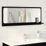 Espejo de baño Roble Negro 90x10.5x37 cm de madera de ingeniería de , Tocadores de baño - Ref: Foro24-862528, Precio: 48,48 €...