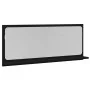 Espejo de baño Roble Negro 90x10.5x37 cm de madera de ingeniería de , Tocadores de baño - Ref: Foro24-862528, Precio: 48,48 €...