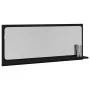 Espejo de baño Roble Negro 90x10.5x37 cm de madera de ingeniería de , Tocadores de baño - Ref: Foro24-862528, Precio: 48,48 €...