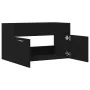 Mueble de baño Negro Roble 90x38,5x46 cm Madera elaborada | Foro24.es | Tu tienda online para hogar, jardín y más Foro24.es