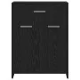 Armario de baño Negro Roble 60x33x80 cm Madera de , Muebles de baño - Ref: Foro24-862551, Precio: 75,23 €, Descuento: -5%%