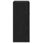 Armario de baño Negro Roble 60x33x80 cm Madera de , Muebles de baño - Ref: Foro24-862551, Precio: 75,23 €, Descuento: -5%%