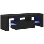 Mueble para TV con luces LED en negro y roble de 120x35x40 cm von , TV-Möbel - Ref: Foro24-862552, Preis: 90,34 €, Rabatt: -5%%