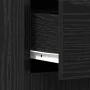 Armario de baño Negro Roble 60x33x80 cm Madera de , Muebles de baño - Ref: Foro24-862551, Precio: 75,23 €, Descuento: -5%%