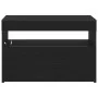 Mueble de TV con luces LED Negro Roble 60x35x40 cm de madera | Foro24.es | Tu tienda online para hogar, jardín y más Foro24.es