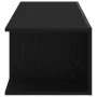 Mueble de TV con luces LED en roble negro, 90x39x30 cm, de madera elaborada by , TV Furniture - Ref: Foro24-862562, Price: 63...
